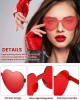 40 Pairs Heart Glasses Rimless Heart Shaped Glasses Frameless Sunglasses Transparent Candy Sunglasses Tinted Eyewear