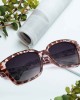 LVIOE Vintage Square Polarized Sunglasses for Women Men Classic Trendy UV400 Sunnies Acetate Frame LS8080