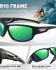 MEETSUN Polarized Sports Sunglasses for Men Women TR90 Frame Driving Cycling Fishing Sunglasses UV400 Protection