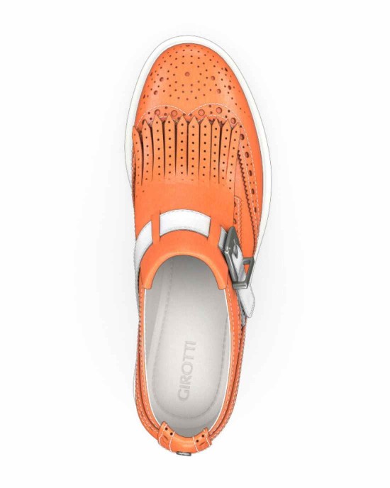 Block Heel Derby Shoes 11024