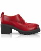 Block Heel Derby Shoes 11063