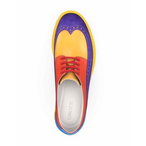 Block Heel Derby Shoes 14402