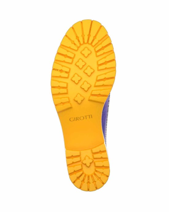 Block Heel Derby Shoes 14402