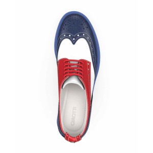 Block Heel Derby Shoes 14849