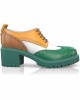 Block Heel Derby Shoes 14852