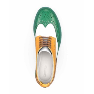 Block Heel Derby Shoes 14852