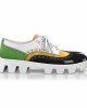 Color Sole Platform Shoes 16557