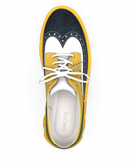 Color Sole Platform Shoes 16560
