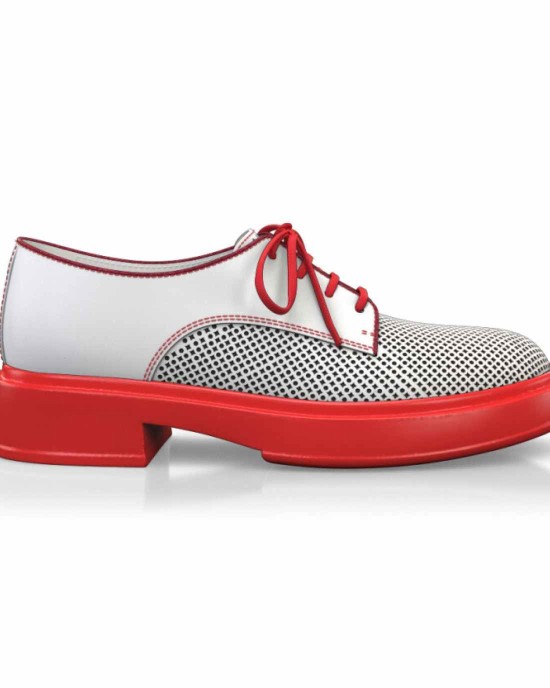 Color Sole Platform Shoes 16572