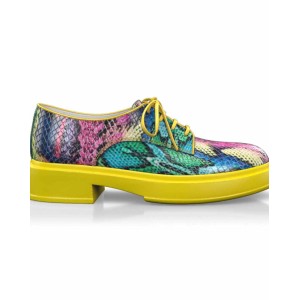 Color Sole Platform Shoes 16905