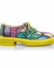 Color Sole Platform Shoes 16905