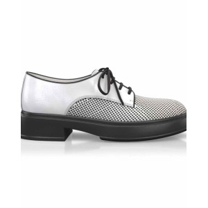 Color Sole Platform Shoes 16917