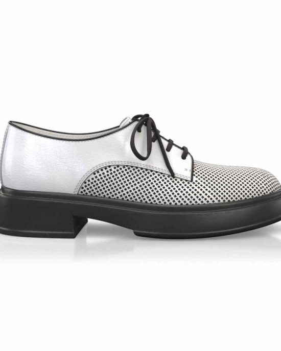 Color Sole Platform Shoes 16917
