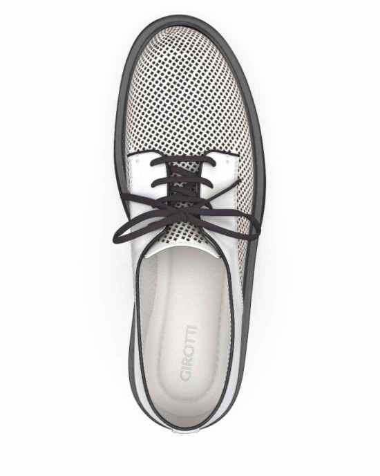 Color Sole Platform Shoes 16917
