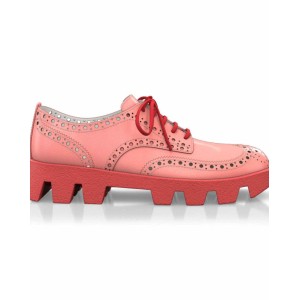 Color Sole Platform Shoes 17119