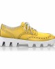 Color Sole Platform Shoes 17122