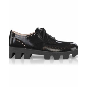 Color Sole Platform Shoes 17128