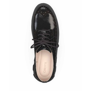 Color Sole Platform Shoes 17128