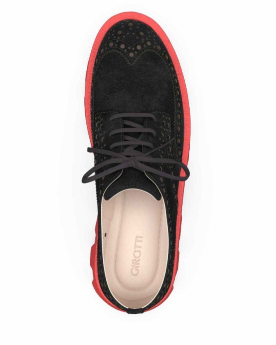 Color Sole Platform Shoes 17131
