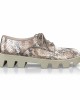 Color Sole Platform Shoes 17137