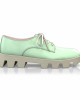 Color Sole Platform Shoes 17140