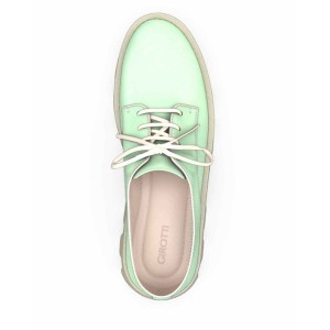 Color Sole Platform Shoes 17140