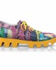 Color Sole Platform Shoes 17386