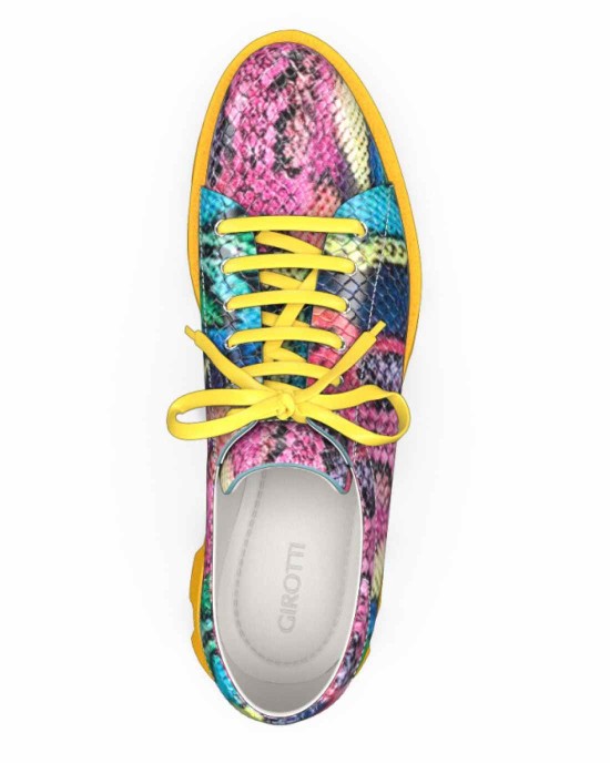 Color Sole Platform Shoes 17386