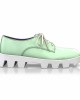 Color Sole Platform Shoes 19654