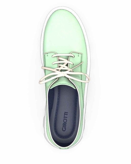 Color Sole Platform Shoes 19654