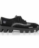 Color Sole Platform Shoes 23786