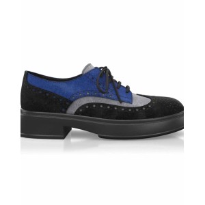 Color Sole Platform Shoes 23801
