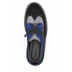 Color Sole Platform Shoes 23801