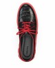 Color Sole Platform Shoes 23804