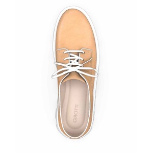 Color Sole Platform Shoes 23834
