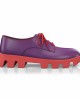 Color Sole Platform Shoes 23837