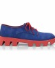 Color Sole Platform Shoes 23840