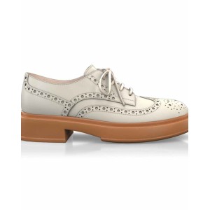 Color Sole Platform Shoes 23843