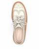 Color Sole Platform Shoes 23843