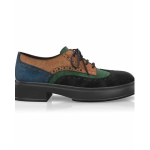 Color Sole Platform Shoes 24002