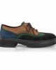 Color Sole Platform Shoes 24002
