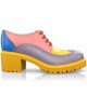 Block Heel Derby Shoes 29877