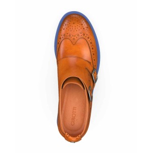 Block Heel Derby Shoes 29910