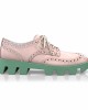 Color Sole Platform Shoes 30297