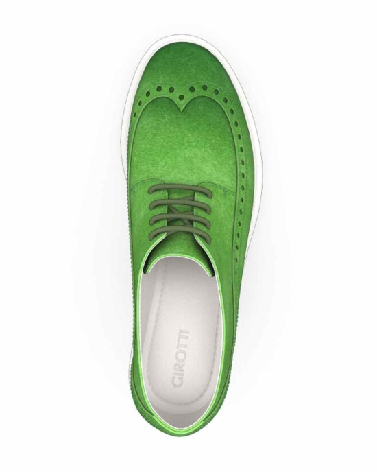 Block Heel Derby Shoes 30321