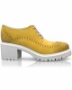 Block Heel Derby Shoes 30324