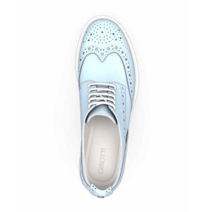 Block Heel Derby Shoes 30327
