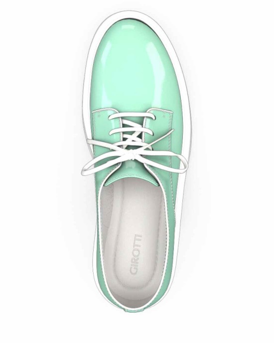 Color Sole Platform Shoes 30823