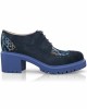Block Heel Derby Shoes 32615
