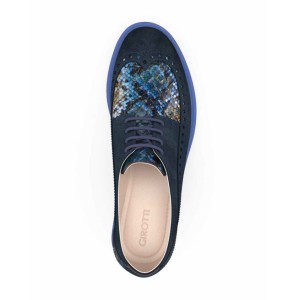Block Heel Derby Shoes 32615